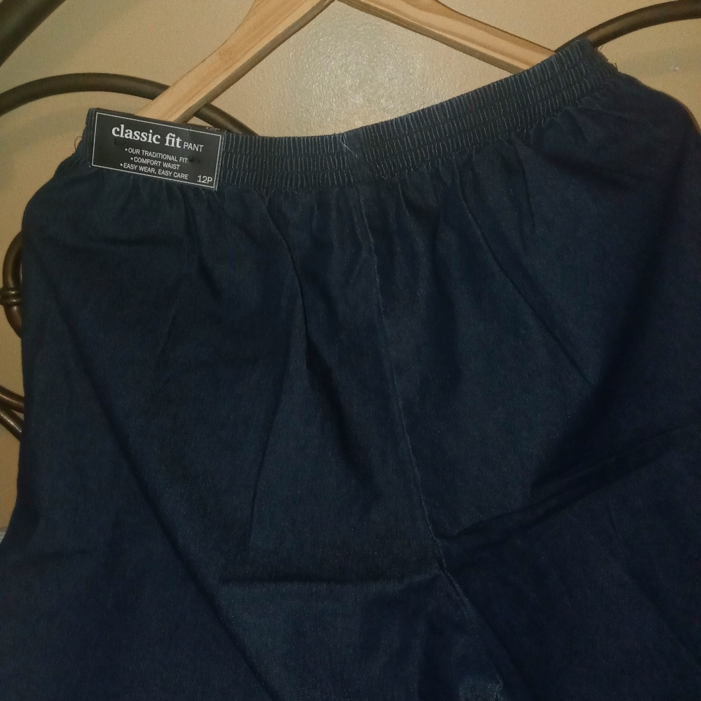 ALFRED DUNNER CLASSIC FIT CAPRI SIZE 12P - Picture 6 of 9